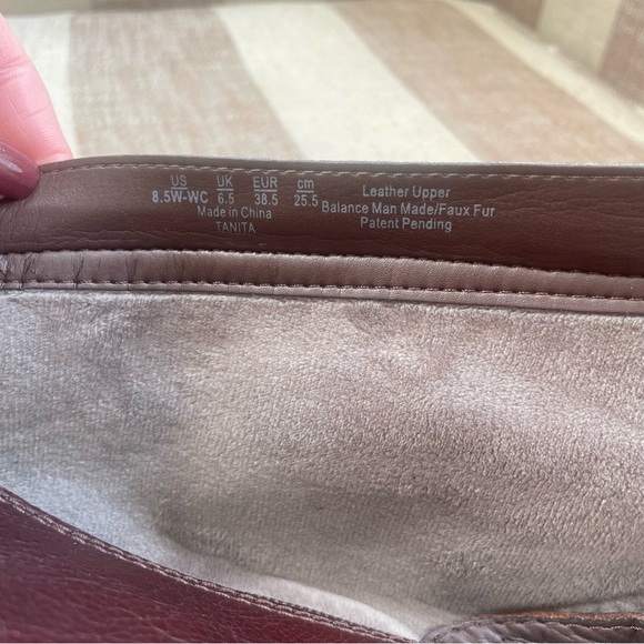 Naturalizer N5 Comfort Wide Calf Woman’s Size 8.5W in Tanita Color - Picture 7 of 9